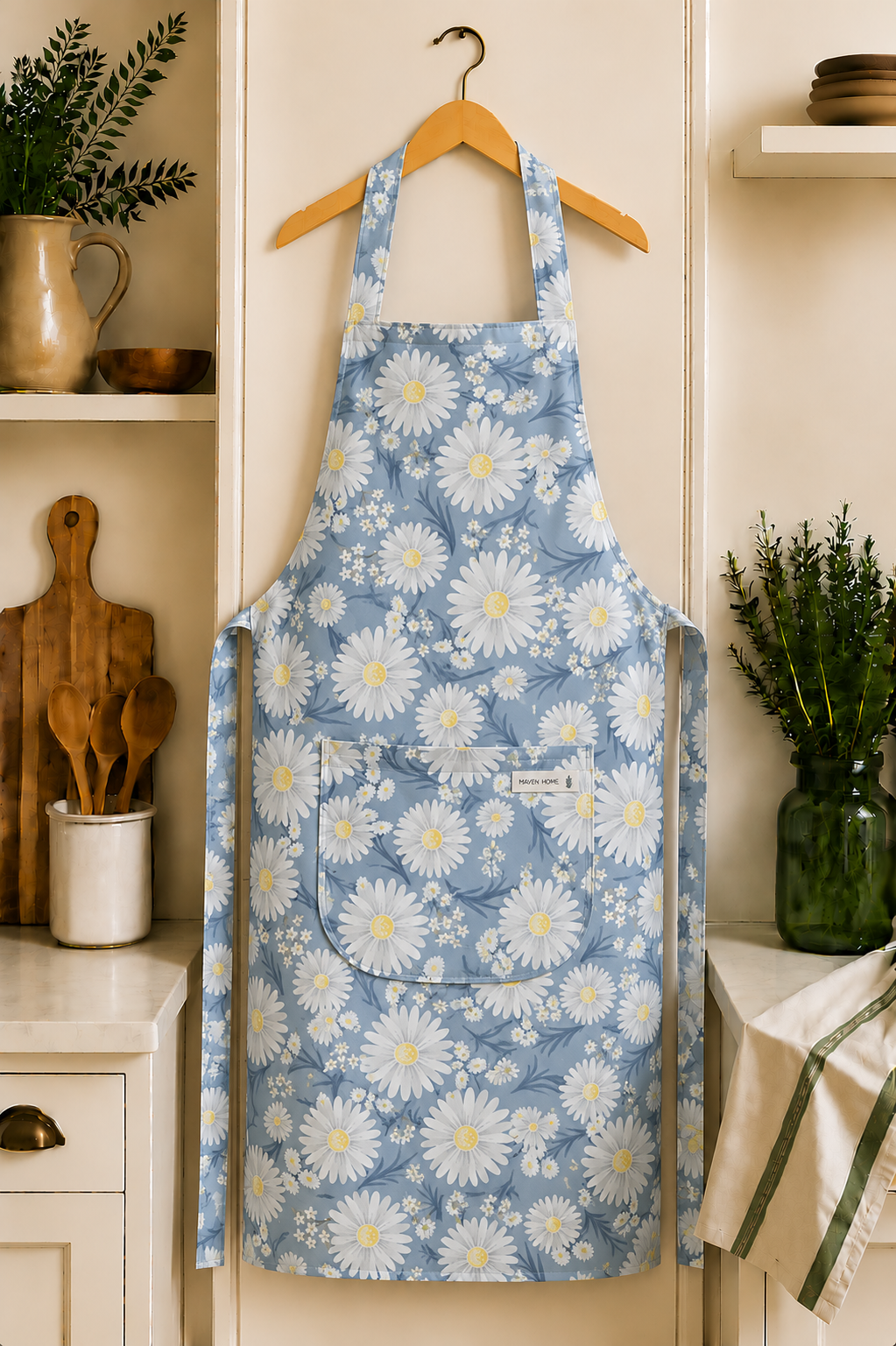 Chamomile Blue Mutak Önlüğü