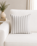 Beige Stripe Kırlent Kılıfı