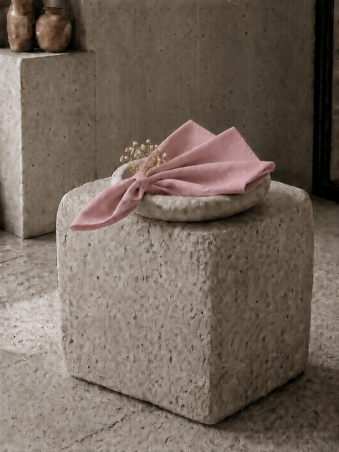 Rose Blush 6'lı Servis Peçetesi