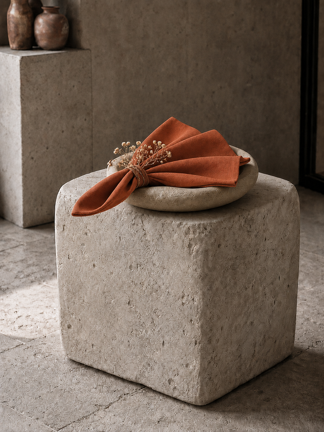 Terracotta 6'lı Servis Peçetesi