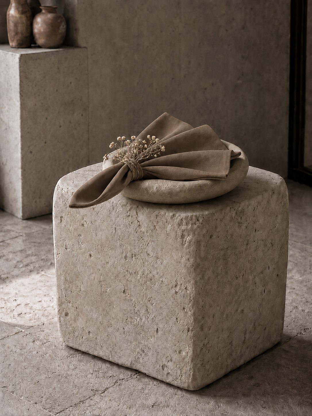 Warm Taupe 6'lı Servis Peçetesi