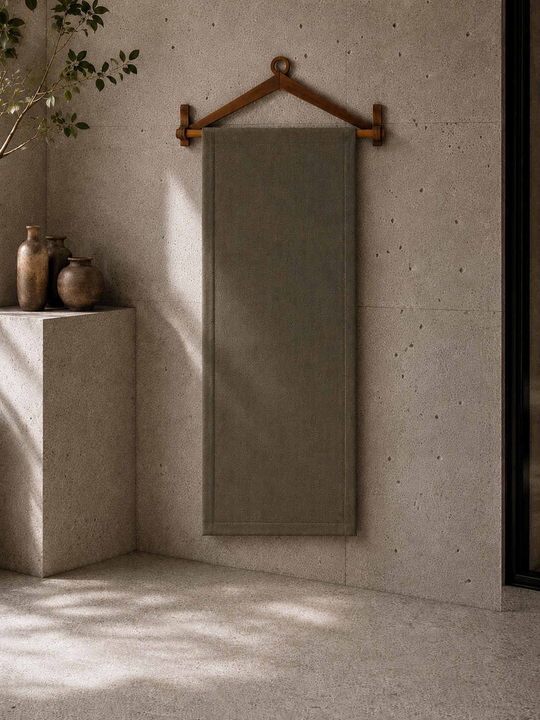 Olive Gray Runner