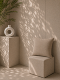 Warm Taupe Kırlent Kılıfı