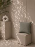 Olive Gray Kırlent Kılıfı