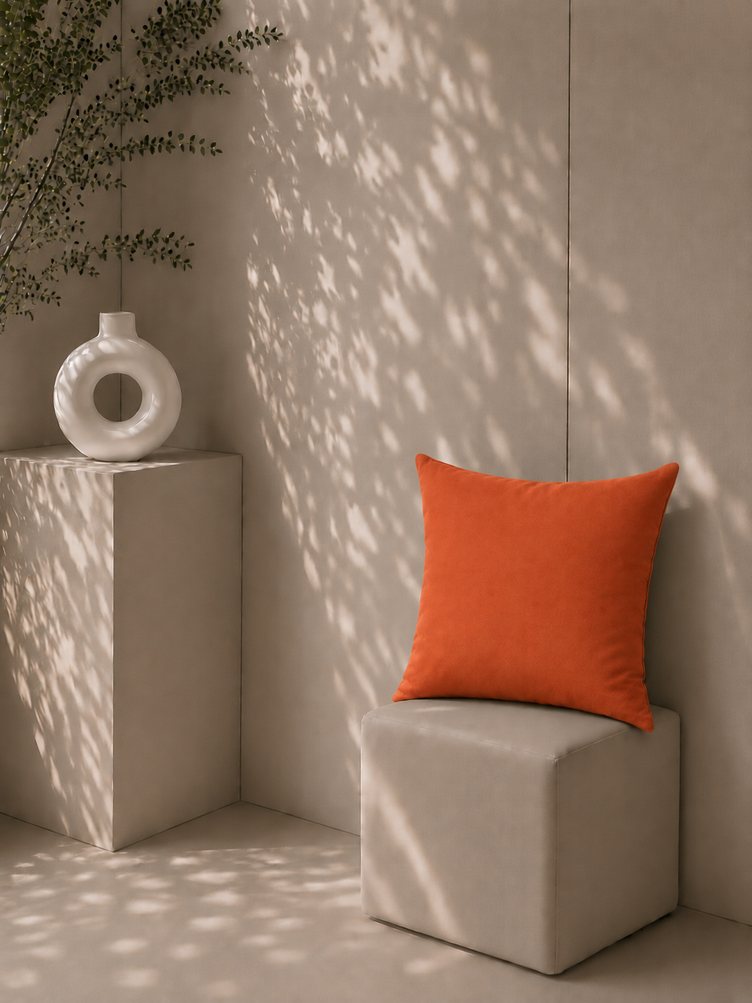 Terracotta Kırlent Kılıfı