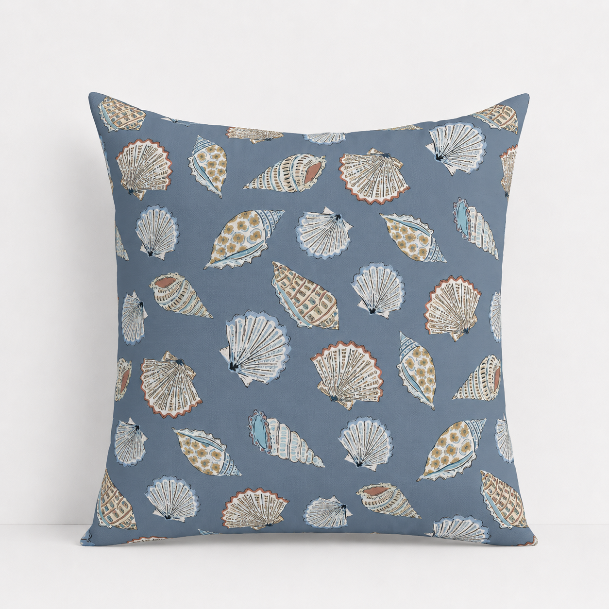 Seaside Shells Kırlent Kılıfı