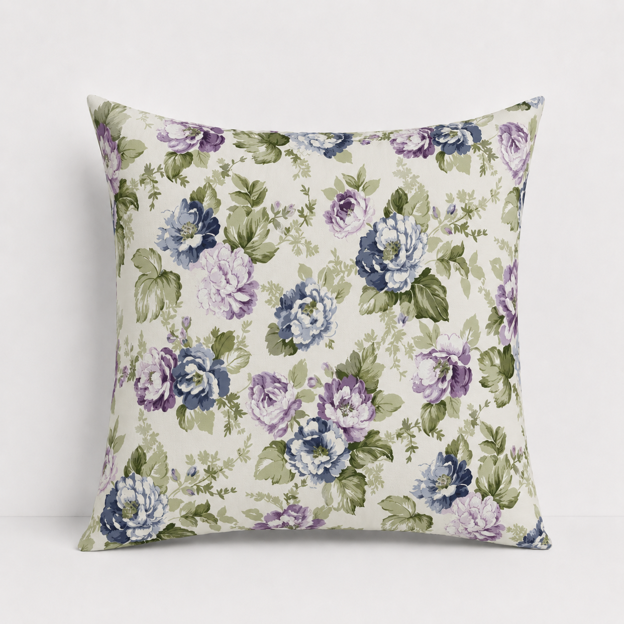 Vintage Rose – Lavender Kırlent Kılıfı
