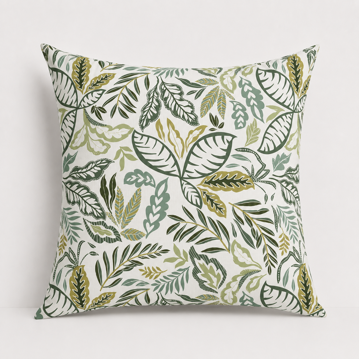 Botanical Leaves – Sage Kırlent Kılıfı