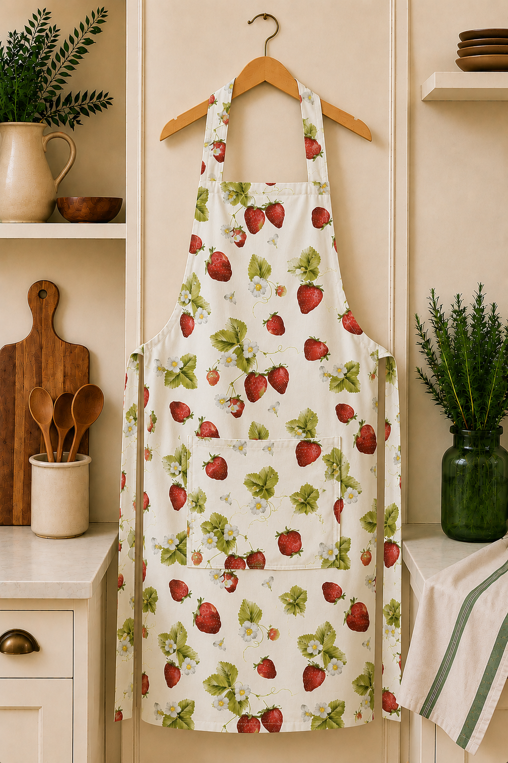 Strawberry Mutfak Önlüğü