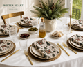 Winter Heart 6'lı Servis Peçetesi