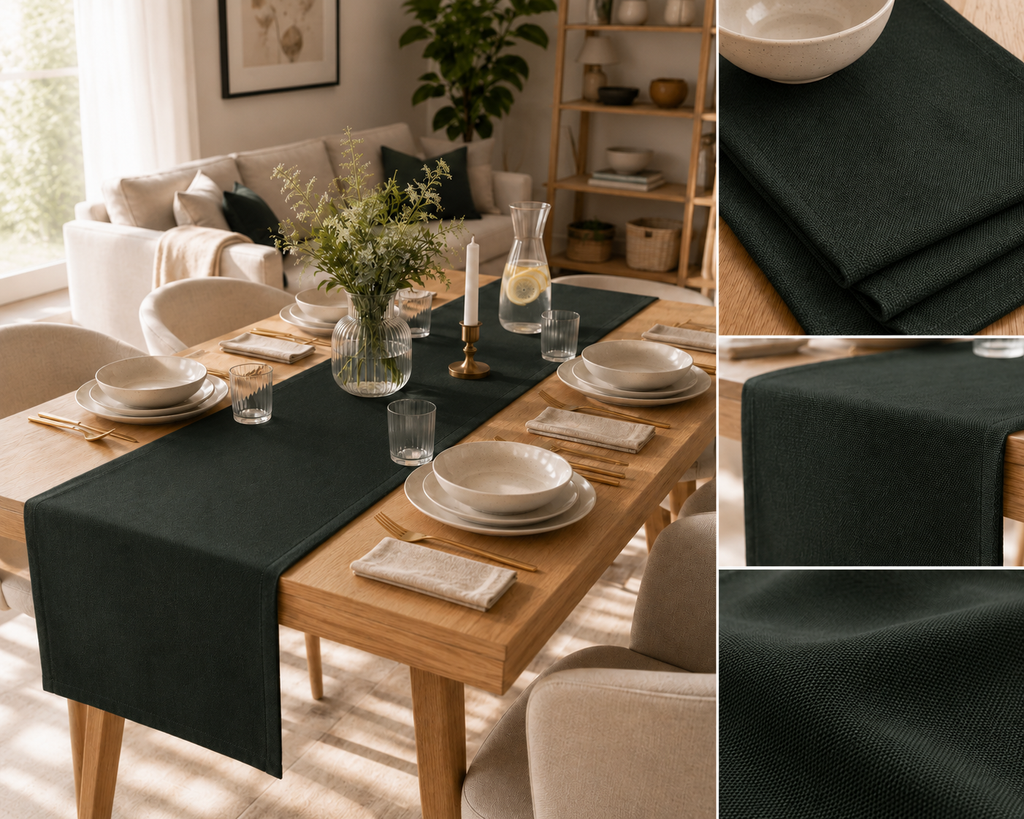 Forest Green 3'lü Ev Seti