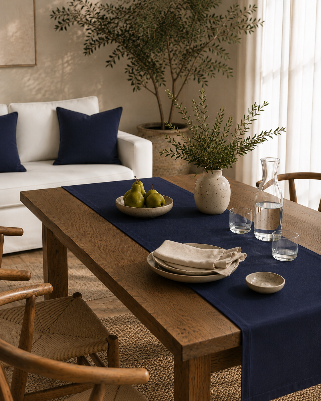 Mıdnıght Blue 3'lü Ev Seti